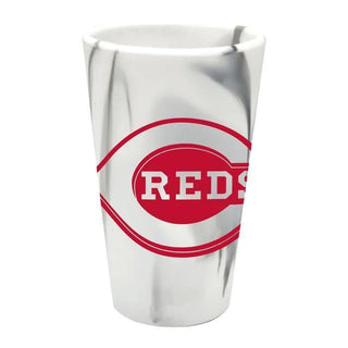 Cincinnati Reds 16 oz Silicone Pint Glass – Marble