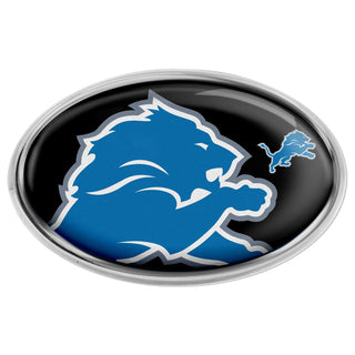 Detroit Lions Oval Auto Emblem – Official NFL Vehicle Badge