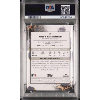 Adley Rutschman 2023 Topps Inception Magenta #30 PSA 9