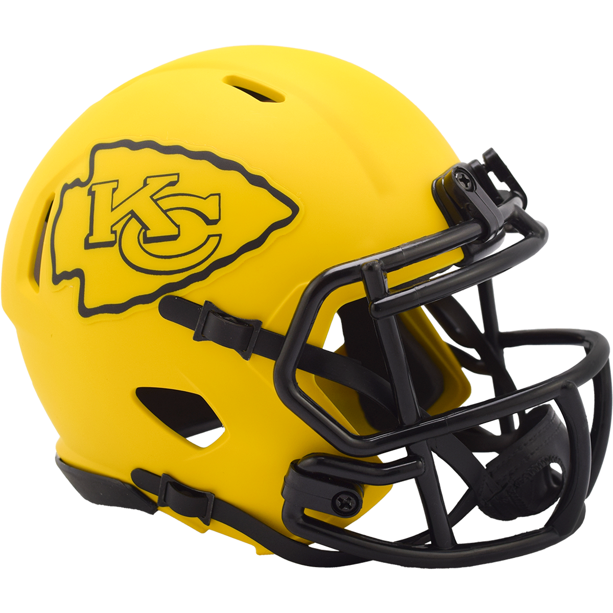 electronic football helmets Kansas City Chiefs Riddell Rave Speed Mini Helmet