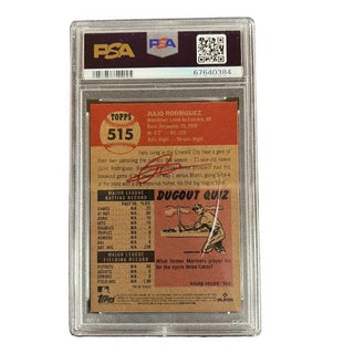 Julio Rodríguez #515 – 2022 Topps Living Set – PSA 10