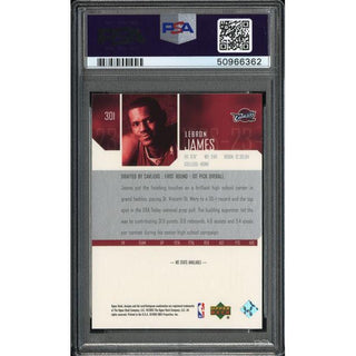 LeBron James 2003 Upper Deck #301 – Rookie Card