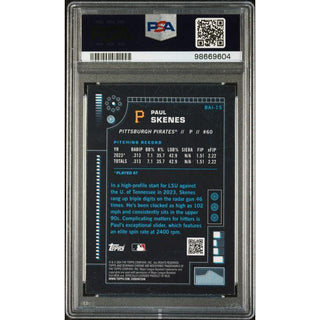 Paul Skenes 2024 Bowman AI #BAI15 Mint 9
