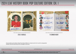2024 Leaf History Book Pop Culture Chapter 1