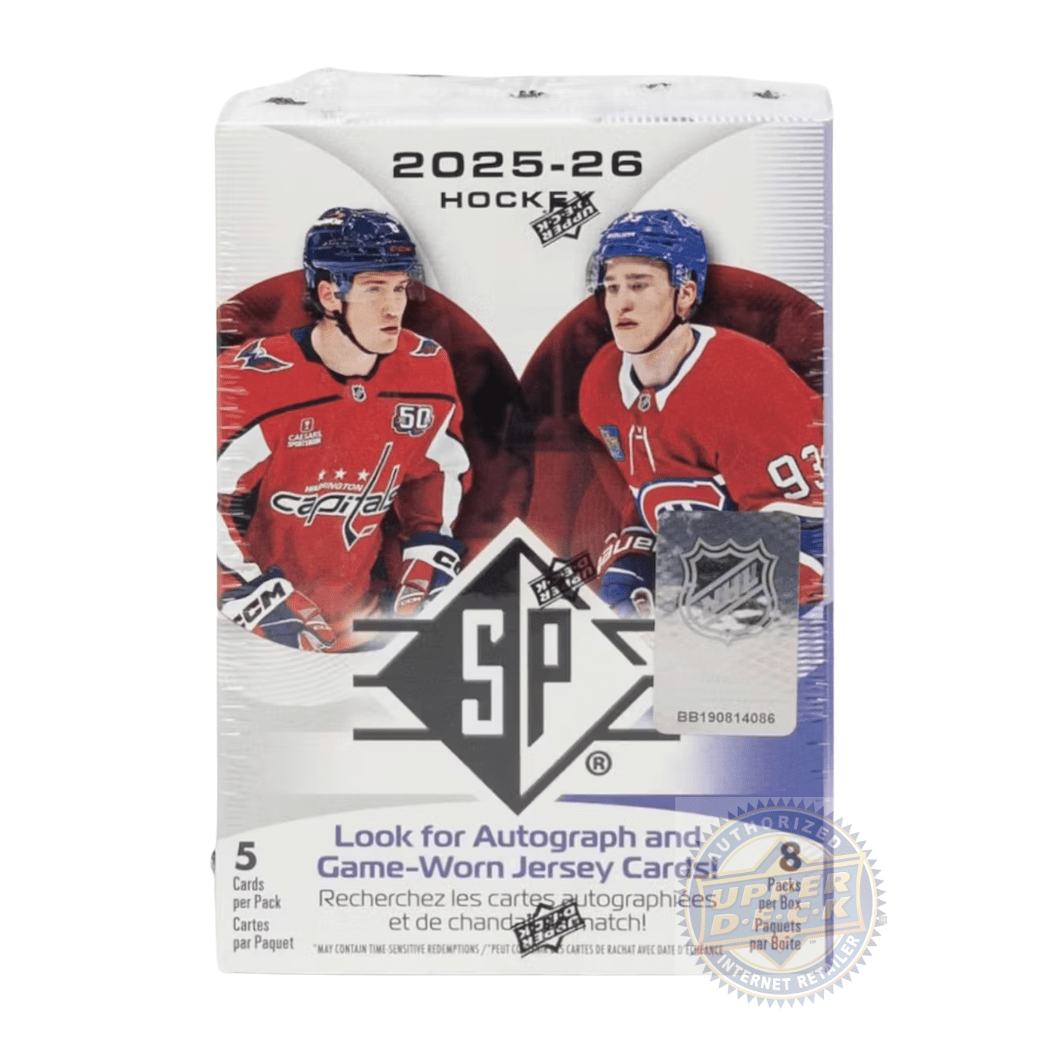 2025-26 Upper Deck SP Hockey 8-Pack Blaster Box