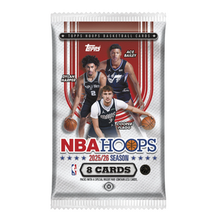 2025-26 Topps NBA Hoops Basketball Hobby Pack