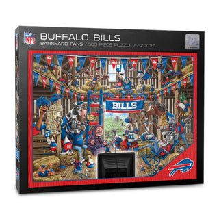 Buffalo Bills Barnyard Fans 500 pc Puzzle