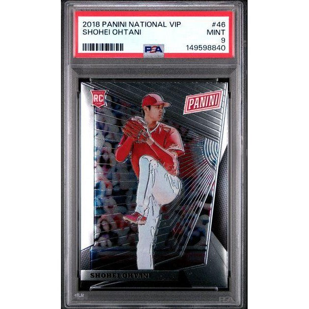 Shohei Ohtani 2018 Panini National VIP #46 PSA 9