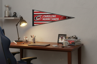 Carolina Hurricanes Classic Pennant 12" x 30" – Officially Licensed Wall Banner