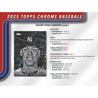 2025 Topps Chrome Baseball Mega Box