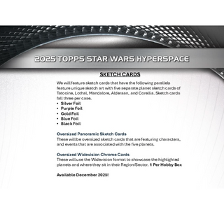 2025 Topps Star Wars Hyperspace Hobby Box