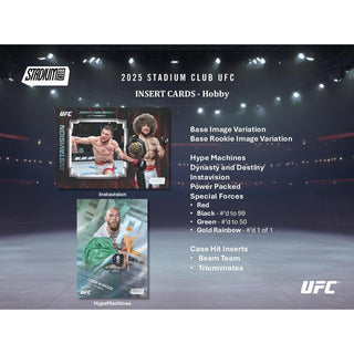 2025 Topps Stadium Club UFC Hobby Box