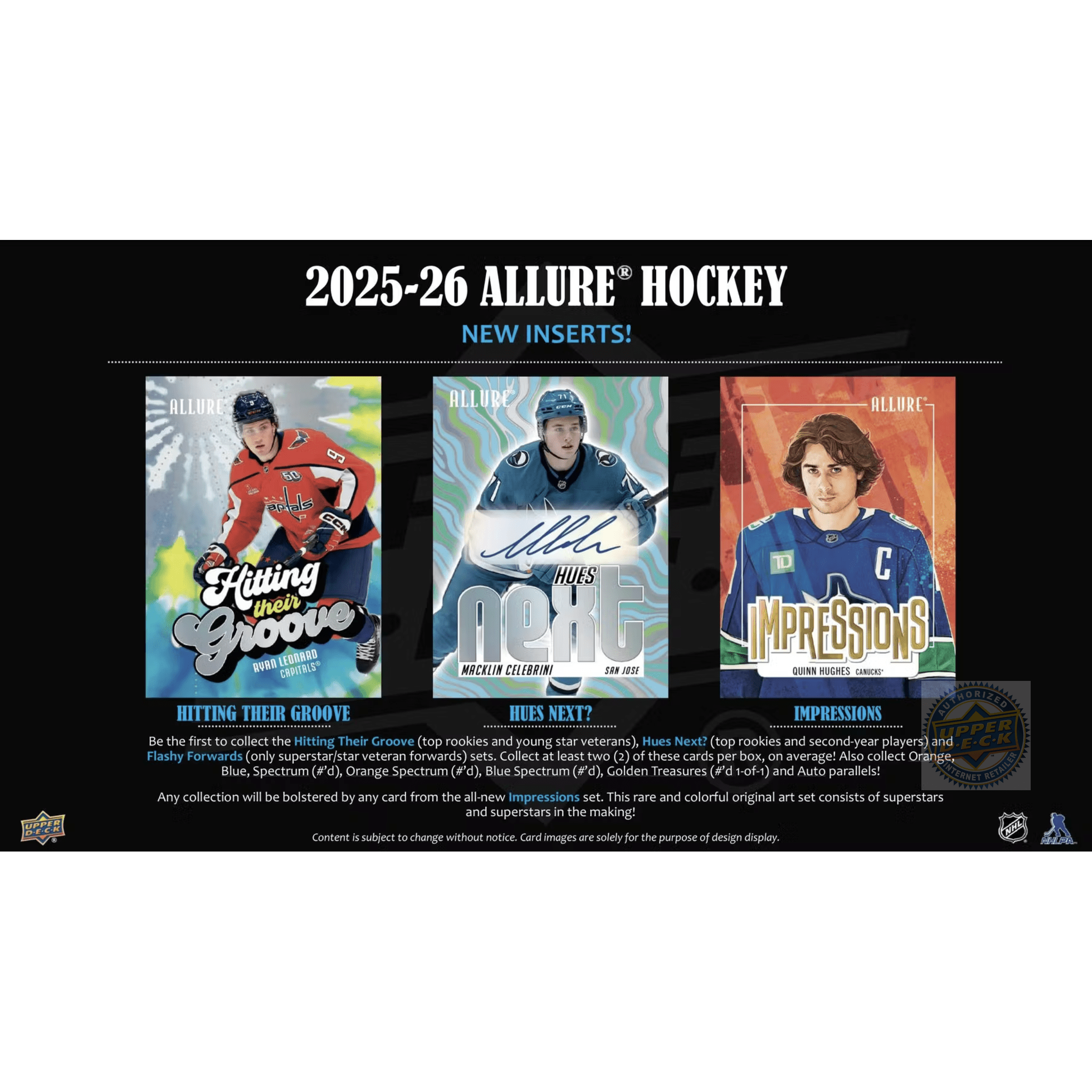 2025-26 Upper Deck Allure Hockey Hobby Box