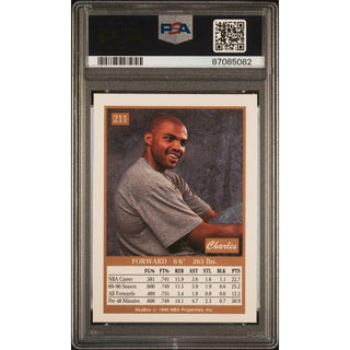 Charles Barkley – 1990 SkyBox #211 PSA 8