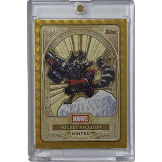 Rocket Raccoon 2025 Topps Marvel Minted 1/1 - non-graded