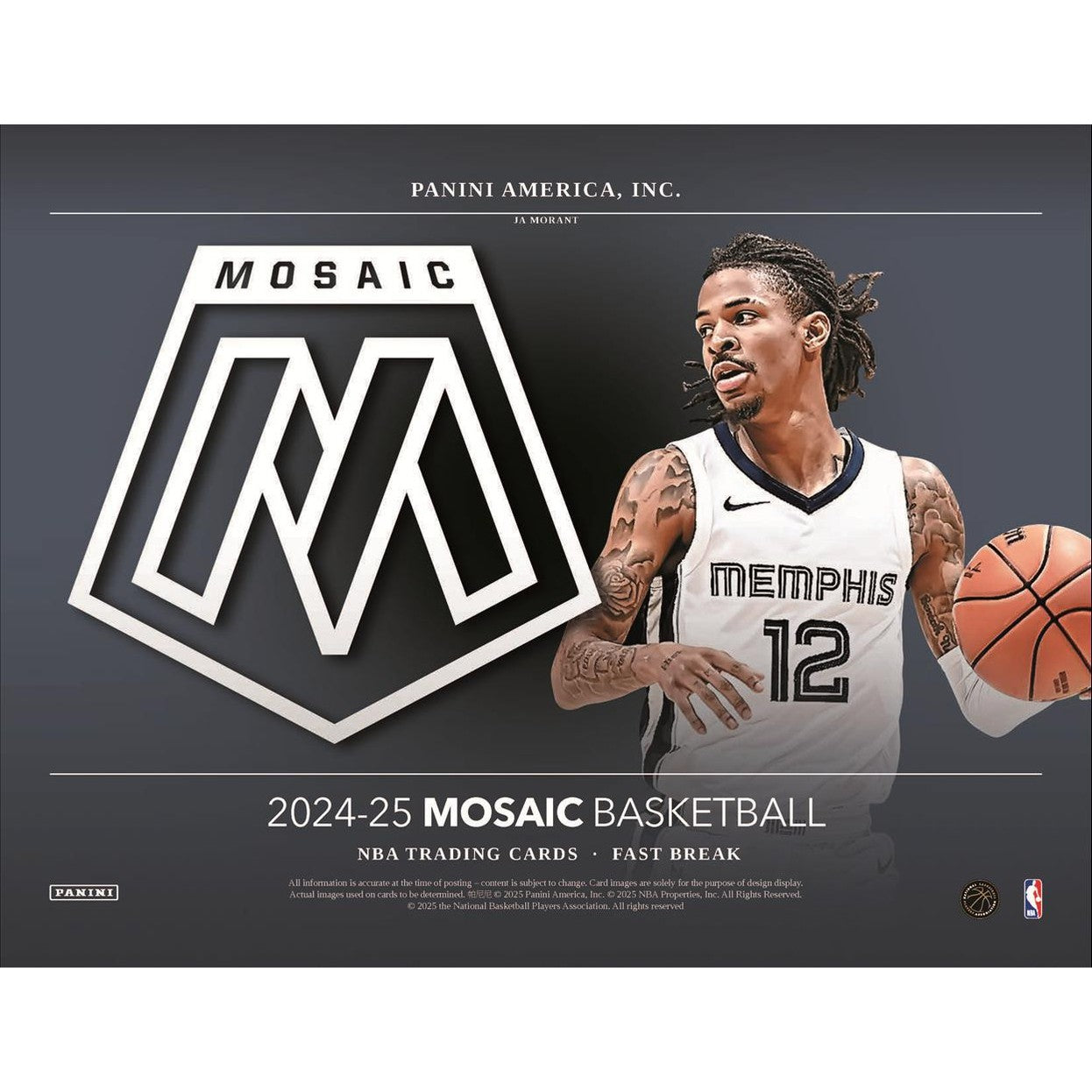 2024-25 Panini Mosaic Basketball Fast Break Box
