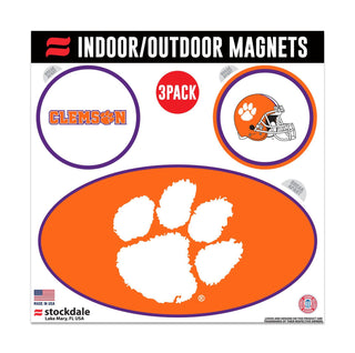 Clemson Tigers Indoor/Outdoor Magnet – Official NCAA Team Magnet