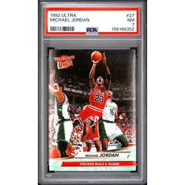 Michael Jordan 1992 Ultra #27 PSA 7