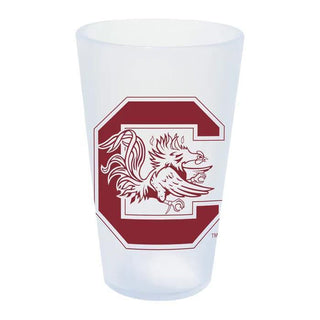 South Carolina Gamecocks 16 oz Silicone Pint Glass - Icicle