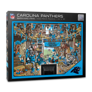 Carolina Panthers Barnyard Fans 500 pc Puzzle