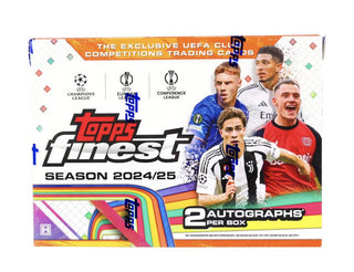 2024-25 Topps UEFA Club Competitions Finest Soccer Hobby Box