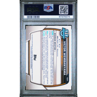 Victor Wembanyama 2022 Bowman University #101 PSA 9