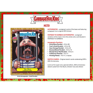 2025 Topps Garbage Pail Kids: Worst of GPK 40th Anniversary Hobby Box
