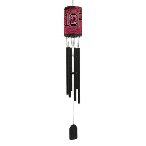 South Carolina Gamecocks Wind Chime – 33" Matte Black Finish