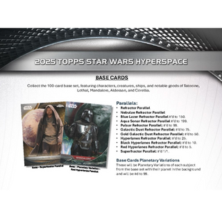 2025 Topps Star Wars Hyperspace Hobby Box