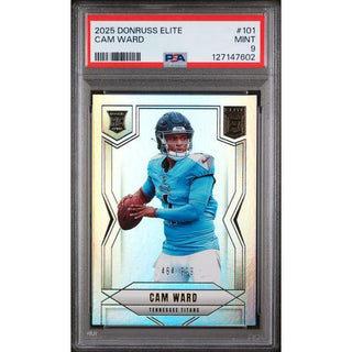 Cam Ward 2025 Donruss Elite #101 PSA 9