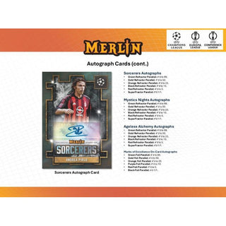 2024-25 Topps UEFA Club Competitions Merlin Chrome Soccer Hobby Box