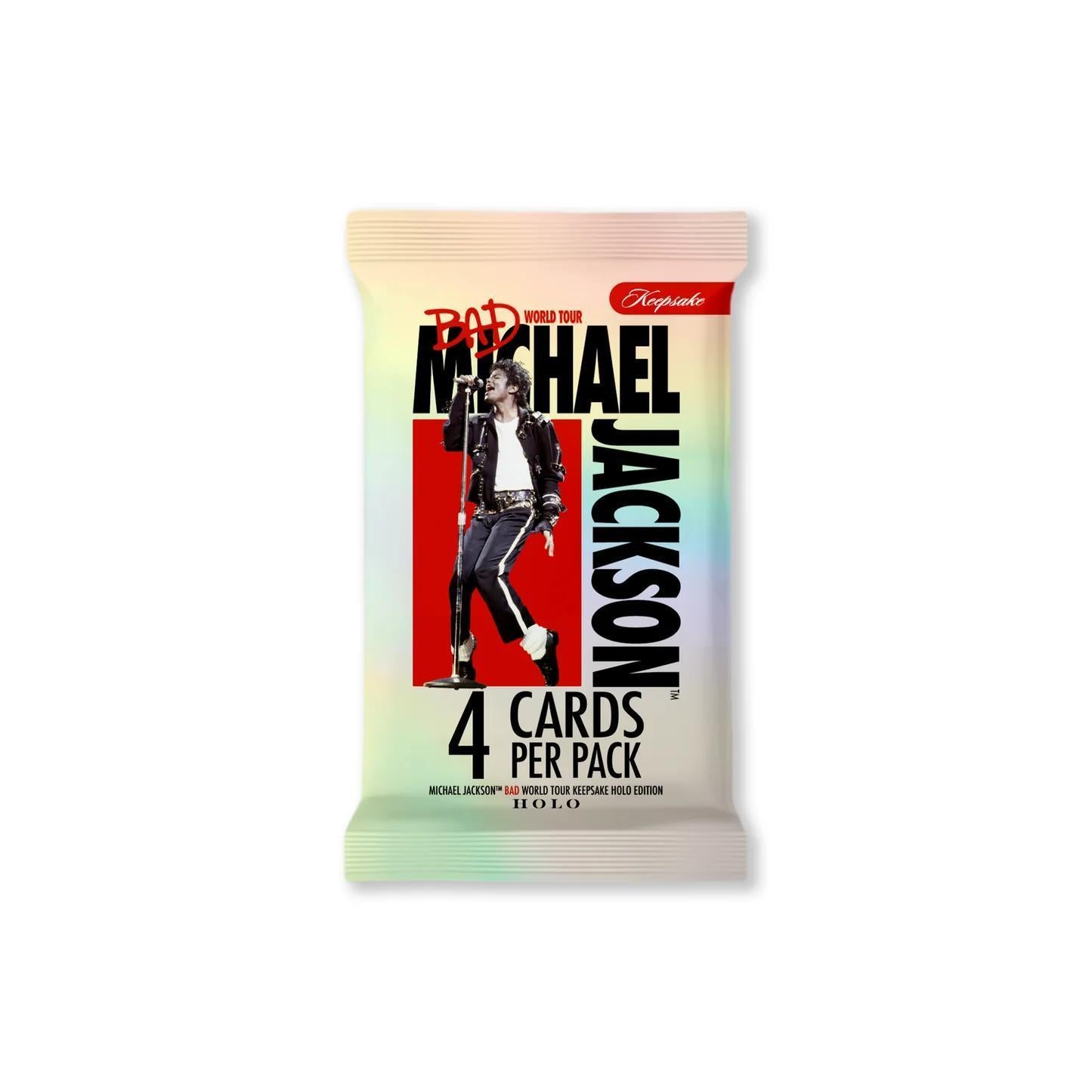 Michael Jackson Bad World Tour Keepsake Holo Breaker Box