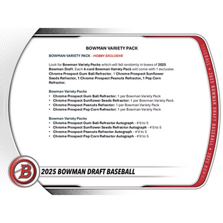 2025 Bowman Draft Baseball Hobby Jumbo Pack