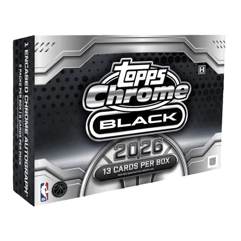 2025-26 Topps Chrome Black Basketball Hobby Box