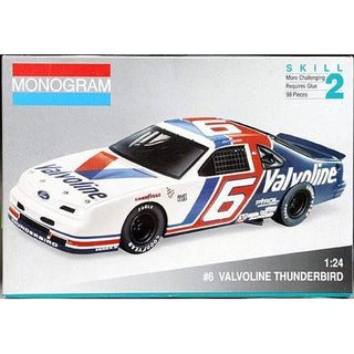 Model Car 1:24 Scale: Valvoline Thunderbird #6 - Monogram