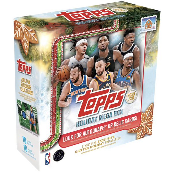 2025/26 Topps Holiday Basketball Mega Box – CARDIACS Sports