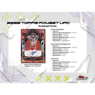 2025 Topps UFC Finest Hobby Box