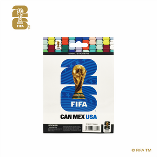 FIFA World Cup 2026 Vinyl Sticker – USA, Canada & Mexico Host Countries Edition