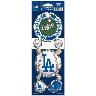 Los Angeles Dodgers Prismatic Decals – Official MLB Holographic Team Stickers