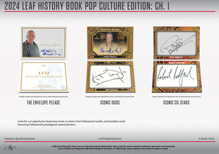 2024 Leaf History Book Pop Culture Chapter 1