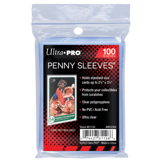 100ct PENNY SLEEVES® 2.5" x 3.5" Soft Trading Card Protectors