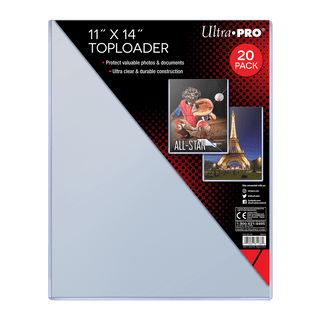 11" x 14" TOPLOADER® Sleeves 20ct