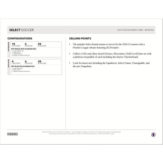 2024-25 Panini Select Premier League Hobby Blaster