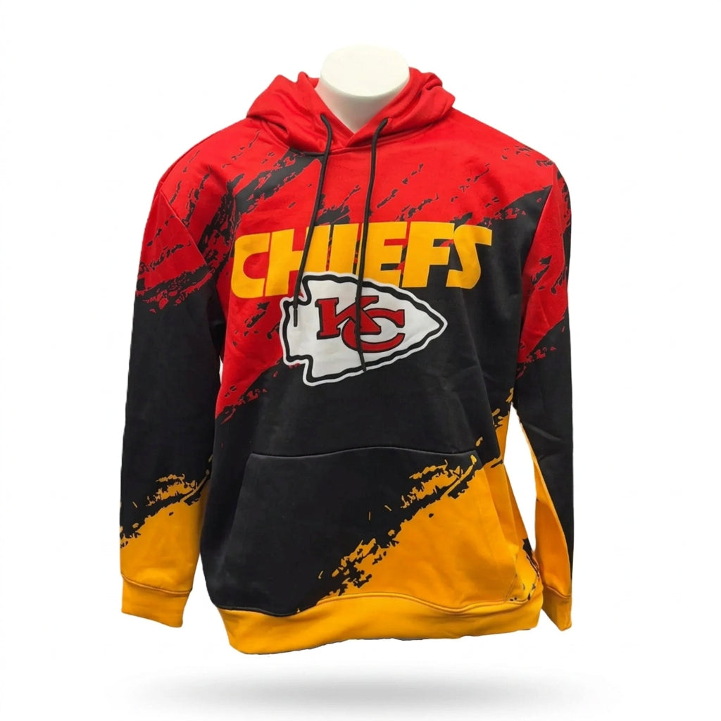 Kansas City Chiefs Triple Threat Hoodie Officially Licensed