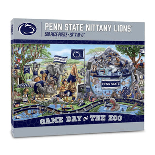Penn State Nittany Lions Game Day at the Zoo 500 pc Puzzle