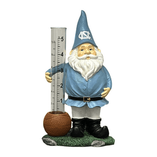 Rain Gauge: UNC Tar Heels Gnome
