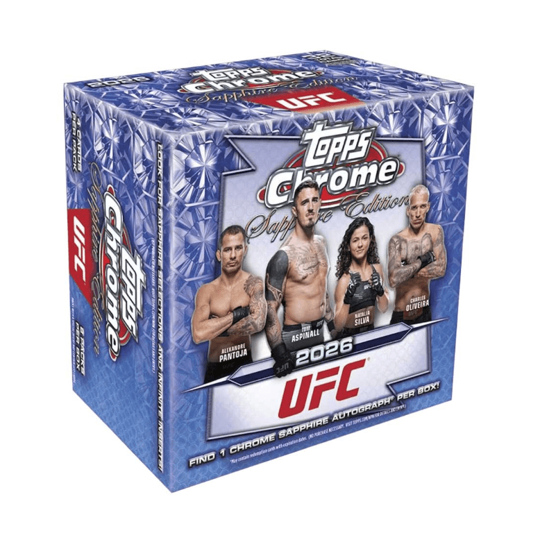 2026 Topps UFC Chrome Sapphire Edition Box