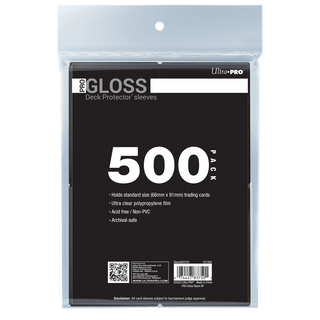 PRO-Gloss Standard Deck Protector Sleeves Bundle 500ct