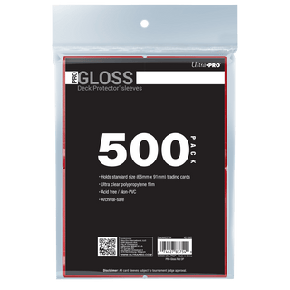 PRO-Gloss Standard Deck Protector Sleeves Bundle 500ct