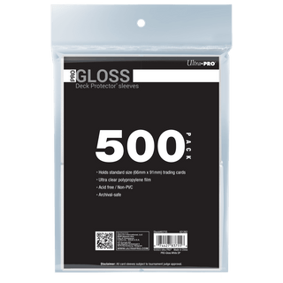 PRO-Gloss Standard Deck Protector Sleeves Bundle 500ct